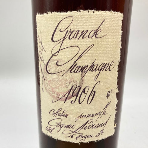 レロー グラン シャンパーニュ 1906 700ml 40% LHERAUD GRANDE CHAMPAGNE【同梱不可】 【N】