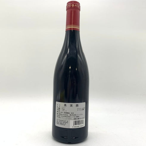 シャトーヌフ デュ パプ ルージュ ドメーヌ デュ ペゴー 2017 15.5% 750ml Chateauneuf du Pape Domaine du Pegau 【I】