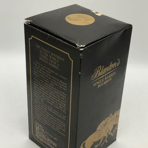 ブラントン シングルバレル ブラックラベル 2008 750ml 40% Blanton Black バーボン【W4】