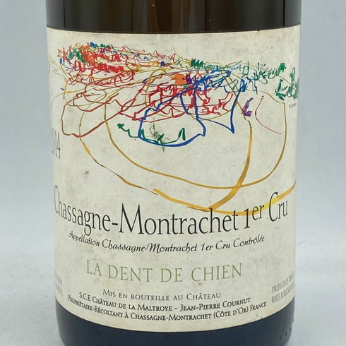 シャトー ド ラ マルトロワ シャサーニュ モンラッシェ プルミエ クリュ ラ ダン ド シアン 2014 750ml 13.5% Chateau de la Maltroye Chassagne Montrachet Blanc 1er La Dent de Chien 白ワイン【X】