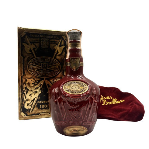 シーバス ブラザーズ ロイヤル サルート 21年 赤陶器 700ml 40% CHIVAS BROTHERS ROYAL SALUTE スコッチウイスキー1328g【V0】