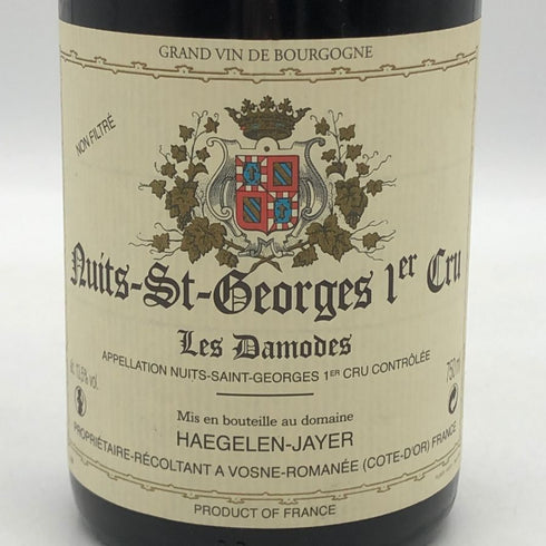 ドメーヌ エジュラン ジャイエ ニュイ サン ジョルジュ プルミエ クリュ レ ダモド 2008 750ml 13.5% DOMAINE HAEGELEN JAYER ブルゴーニュワイン【O0】