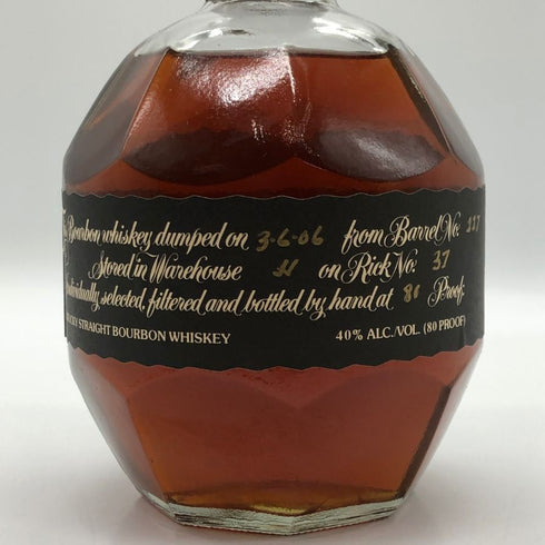 ブラントン シングルバレル ブラックラベル 2006 750ml 40% Blanton Black バーボン【K2】