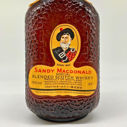 サンデイ マクドナルド ウイスキー特級 750ml 43% Sandy Macdonald スコッチウイスキー【Y4】