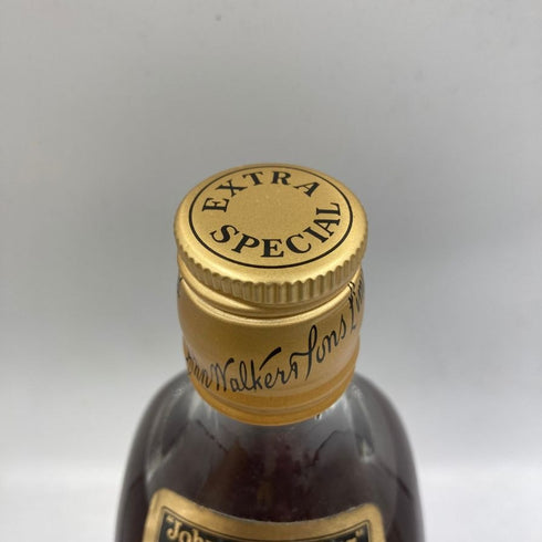 ジョニーウォーカー ブラックラベル エクストラ スペシャル 特級 金キャップ 750ml 43% JOHNNIE WALKER BLACK LABEL EXTRA SPECIAL スコッチウイスキー【V1】