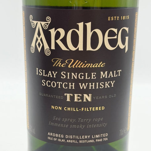 アードベッグ 10年 700ml 46% ARDBEG スコッチウイスキー【N0】