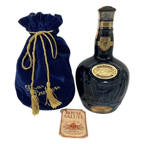 シーバス ブラザーズ ロイヤルサルート 21年 青陶器 700ml 40% Chivas Brothers ROYAL SALUTE スコッチウイスキー1230.5g【G1】