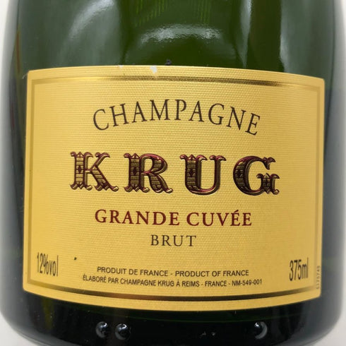 クリュッグ 白 375ml 12% KRUG シャンパン【U1】