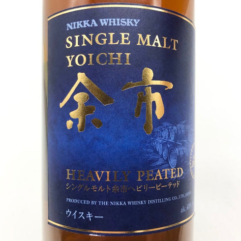 東京都限定◆ニッカ シングルモルト 余市 ヘビリーピーテッド ウイスキー 700ml 48% NIKKA 【J4】