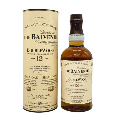 バルヴェニー12年 ダブルウッド 700ml The Balvenie Double Wood スコッチウイスキー【H4】