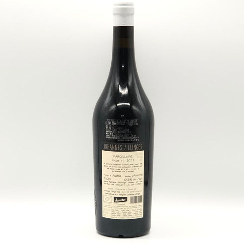 ヨハネス ツィリンガー パルセレール ルージュ #1 2021 750ml 12.5% Johannes Zillinger Parcellaire Rouge 赤ワイン【E1】