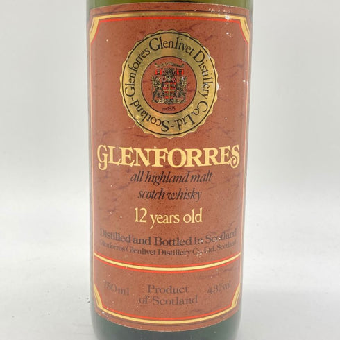 グレンフォレス 12年 43% 750ml GLENFORRES 【V4】