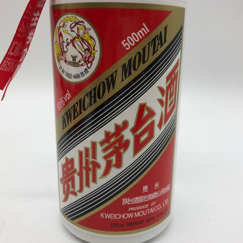 貴州茅台酒 マオタイ酒 天女ラベル 2023 500ml 43% MOUTAI KWEICHOW 中国酒950g【X4】