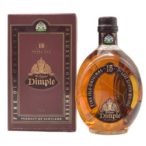 ディンプル 15年 ファイン オールド オリジナル デ ラックス 750ml 43% Dimple FINE OLD ORIGINAL De LUXE スコッチウイスキー【Y1】