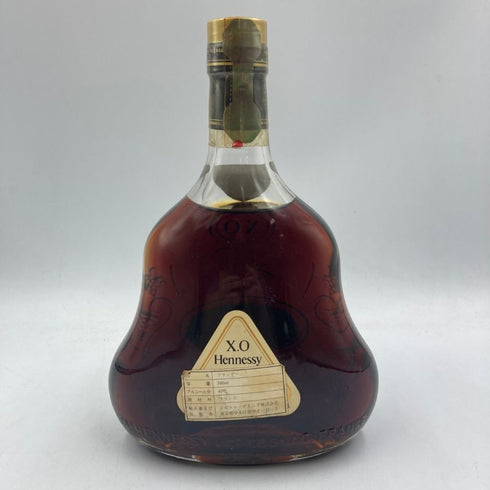 ヘネシーXO クリアボトル 金キャップ 700ml 40% Hennessy コニャック【E3】
