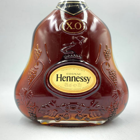 ヘネシーXO クリアボトル 金キャップ 700ml 40% Hennessy 【G4】