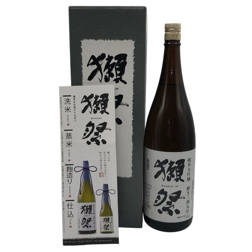 獺祭 純米大吟醸 磨き三割九分 1800ml 16% 2025年1月DASAI 日本酒- 純米大吟醸酒【O4】
