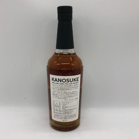 東京都限定◆嘉之助 リミテッドエディション2023 シングルモルト 700ml 59% KANOSUKE LIMITED EDITION 2023 SINGLE MALT 【A4】