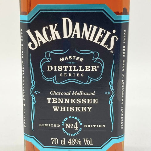 ジャックダニエル マスターディスティラー No.4 700ml 43% JACK DANIERL'S MASTER DISTILLER 【E】