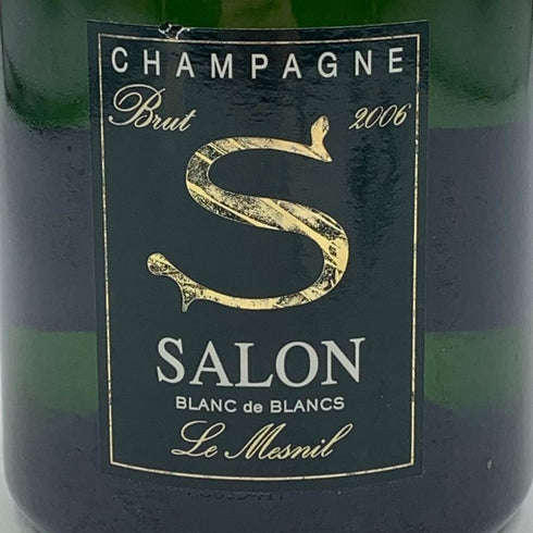サロン ブランドブラン ル メニル 2006 750ml 12% SALON Blanc de Blancs Le Mesnil Brut シャンパン【【同梱不可】P】