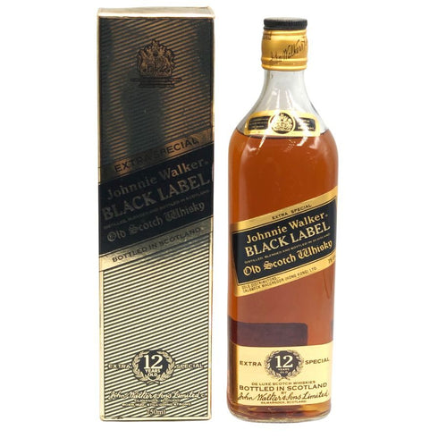 ジョニーウォーカー ブラックラベル 12年 エクストラ スペシャル 黒金キャップ 750ml 43% Johnnie Walker BLACK LABEL EXTRA SPECIAL スコッチウイスキー【N2】