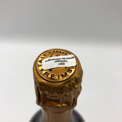 テタンジェ コント ド シャンパーニュ ブランドブラン 2007 750ml 12.5% TAITTINGER COMTES DE CHAMPAGNE BLANC DE BLANCS シャンパン【D4】