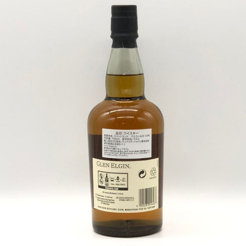 グレンエルギン 12年 スペイサイド シングルモルト 700ml 43% GLEN ELGIN スコッチウイスキー【X0】