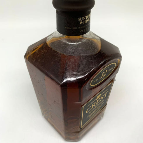 東京都限定◆サントリー クレスト 12年 旧ボトル 750ml 43% SUNTORY 【M4】