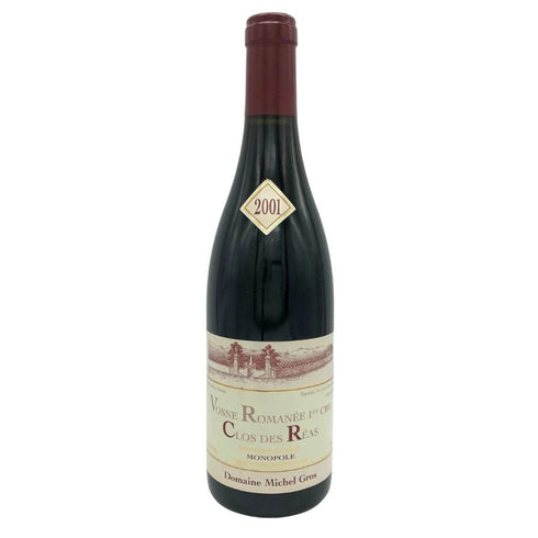 ドメーヌ ミシェル グロ ヴォーヌ ロマネ クロ デ レア 2001 750ml 13% Domaine Michel Gros Vosne Romanee 1er Cru Clos des Reas ブルゴーニュワイン【B4】