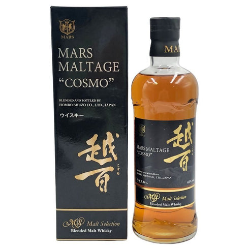 東京都限定◆マルスモルテージ 越百 COSMO こすも モルトセレクション ウイスキー 700ml 43% MARS 【E3】