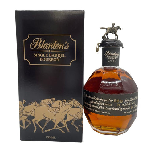 ブラントン シングルバレル ブラックラベル 2023 750ml 40% Blanton's SINGLE BARREL BLACK LABEL バーボン【T】