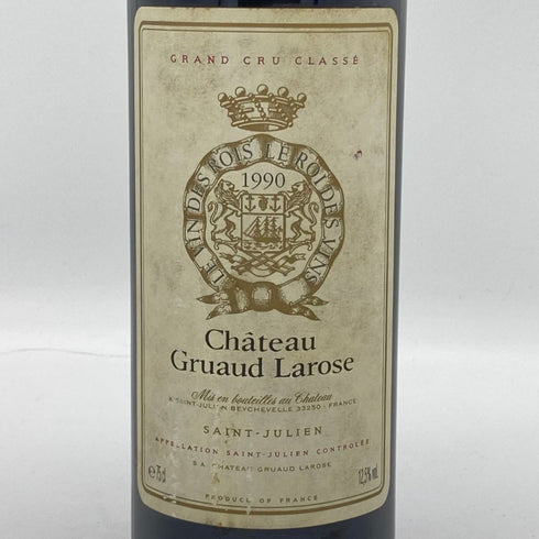 シャトー グリュオ ラローズ サンジュリアン 1990 750ml 12.5% CHATEAU GRUAUD LAROSE ボルドーワイン【N1】