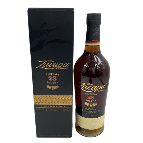 ロン サカパ センテナリオ 23年 ソレラ グラン レゼルヴァ 750ml 40% RON ZACAPA Centenario Solera Grand Reserva ラム酒【R】