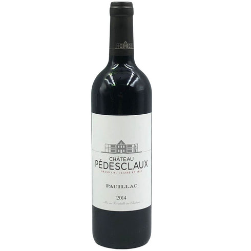 シャトー ぺデスクロー 2014 750ml 14% Chateau Pedesclaux ボルドーワイン【P4】