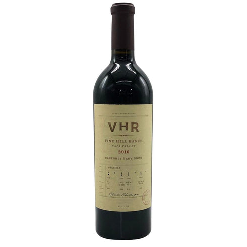 VHR ヴァイン ヒル ランチ 2016 カベルネ ソーヴィニヨン 750ml 14.8% Vine Hill Ranch カリフォルニアワイン【D0】