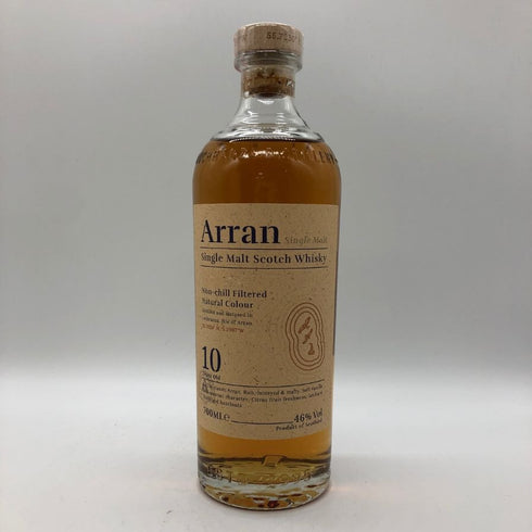 アラン 10年 ノンチルフィルタード 700ml 46% Arran スコッチウイスキー【T1】