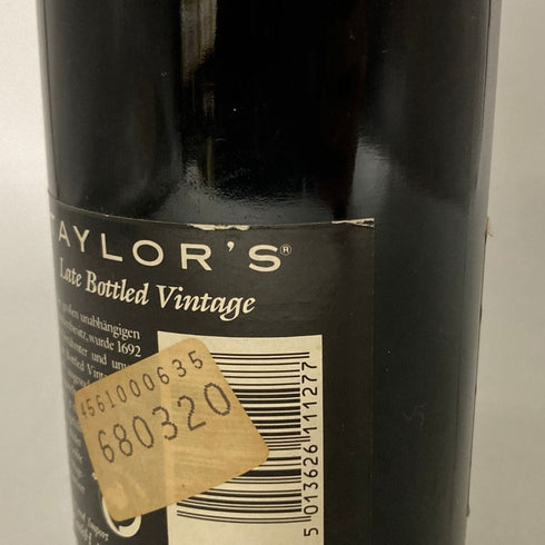テイラーズ レイト ボトルド ヴィンテージ ポート 1989 750ml 20%想定 TAYLORS 赤ワイン【E1】