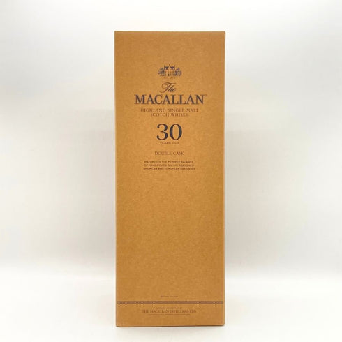 【同梱不可】マッカラン 30年 ダブルカスク 2022 700ml 43% MACALLAN スコッチウイスキー【I】