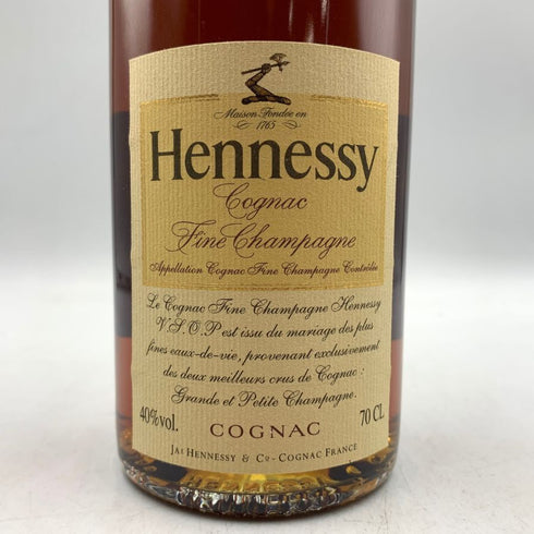 ヘネシー VSOP スリムボトル 700ml 40% Hennessy 【SKU】