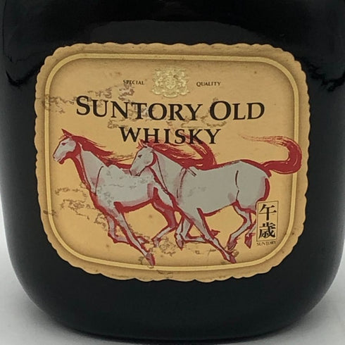 東京都限定◆サントリー オールド 寿 干支 午歳ラベル 750ml 43% SUNTORY 【D2】