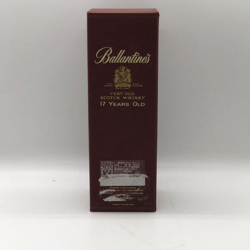 バランタイン 17年 ベリーオールド 750ml 43% Ballantines's Very Old スコッチウイスキー【E0】