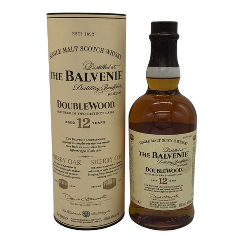 バルヴェニー12年 ダブルウッド 700ml The Balvenie Double Wood スコッチウイスキー【G0】
