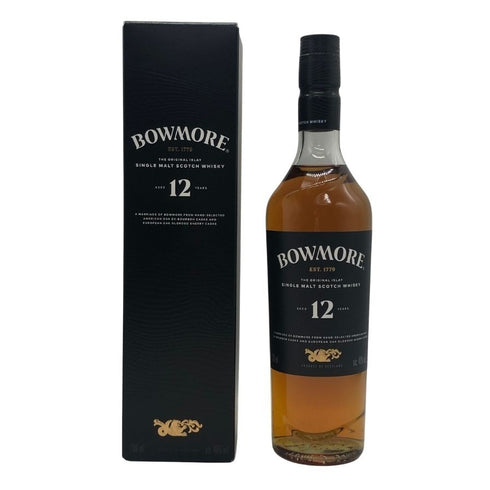 ボウモア 12年 ブラックラベル 700ml 40% BOWMORE スコッチウイスキー【F0】