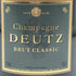 ドゥーツ ブリュット クラシック 750ml 12.5% Deutz Brut Classic シャンパン【J4】