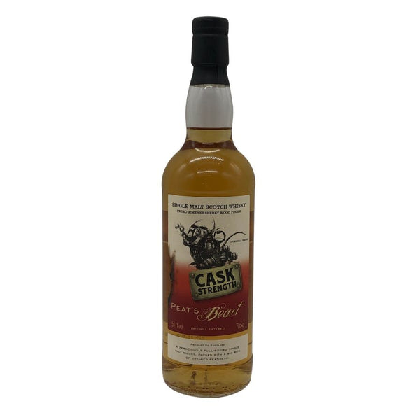 ピーツ ビースト ペドロ ヒメネス シェリー ウッド フィニッシュ 700ml 54.1% PEAT'S BEAST スコッチウイスキー【M1】