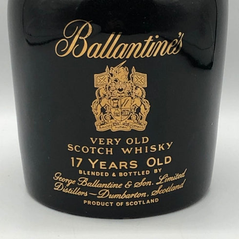 バランタイン 17年 ベリーオールド 陶器ボトル 750ml 43% Ballantine's VERY OLD スコッチウイスキー1312g【U1】