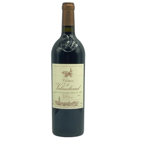 シャトー ヴァランドロー 1998 750ml 15% CHATEAU VALANDRAUD ボルドーワイン【F3】