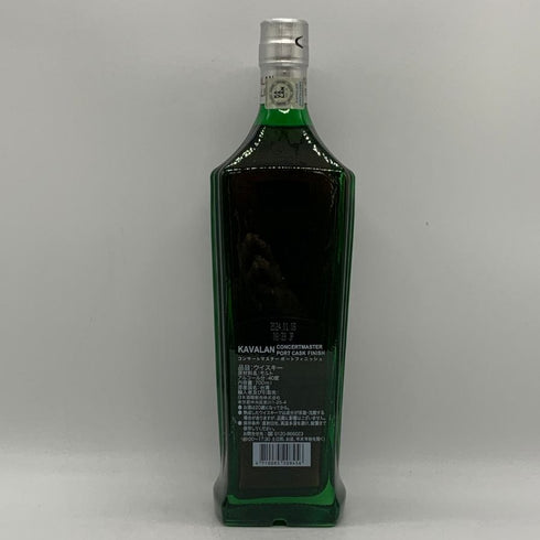 カヴァラン カバラン シングルモルト ポートカスクフィニッシュ コンサートマスター 700ml 40% KAVALAN SINGLE MALT PORT CASK FINISH CONCERTMASTER ウイスキー【Q0】