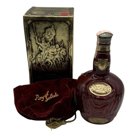 ローヤルサルート 21年 赤陶器ボトル 700ml 40% ROYAL SALUTE スコッチウイスキー1243g【L4】