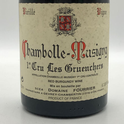 ドメーヌ フーリエ シャンボール ミュジニー プルミエ クリュ レ グリュアンシェール 2003 Domaine Fourrier ブルゴーニュワイン【L4】